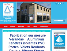 Tablet Screenshot of confort-plus.org